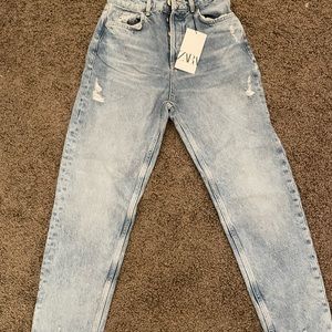 Zara mom jeans NWT